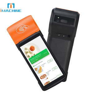 IMACHNE Android 13,0 Terminal de sistema POS de mano móvil WiFi/NFC/conectividad USB pantalla táctil con máquina de pago de impresora - Product Image 6