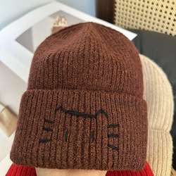 Chapeau chaton caramel