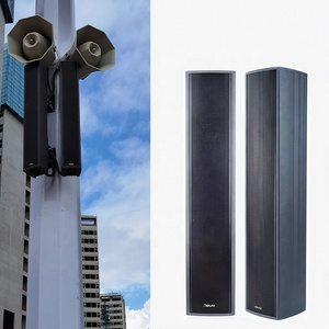 Thinuna QL-120S mọi thời tiết thương mại âm thanh cột cao cấp nhôm Loa ngoài trời cho quảng trường, nhà máy & bãi đậu xe - Product Image 5