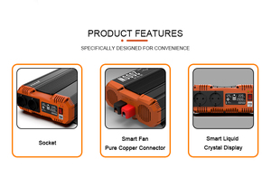 3Kw Hybrid Solar Inverter Welding Machine DC AC Converter24VDC <strong>Input</strong> 220VAC Output4G Off Grid Backup Power Supply Power <strong>Converte</strong> - Product Image 5