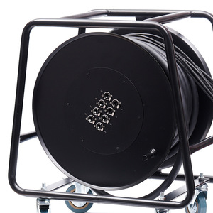 CAT 5/6 RJ45 Señal multifunción etapa serpiente cable 8 con entrada y salida 5M 10M 15M 20M 50M con carrete