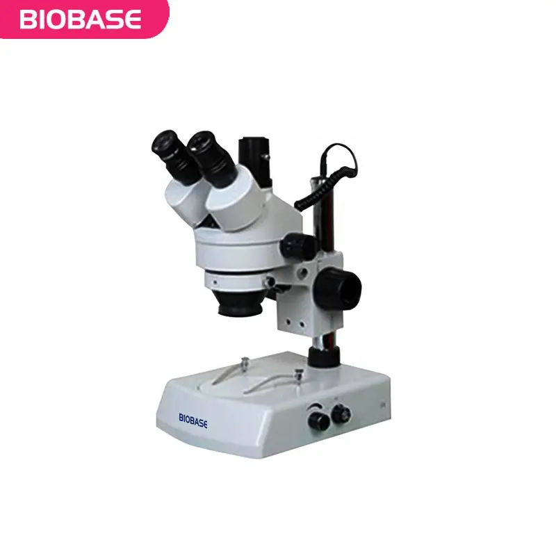 바이오베이스 삼안뷰 헤드 경사 높은 포인트 와이드 필드 실험실 용 스테레오 줌 현미경 SZM-45T