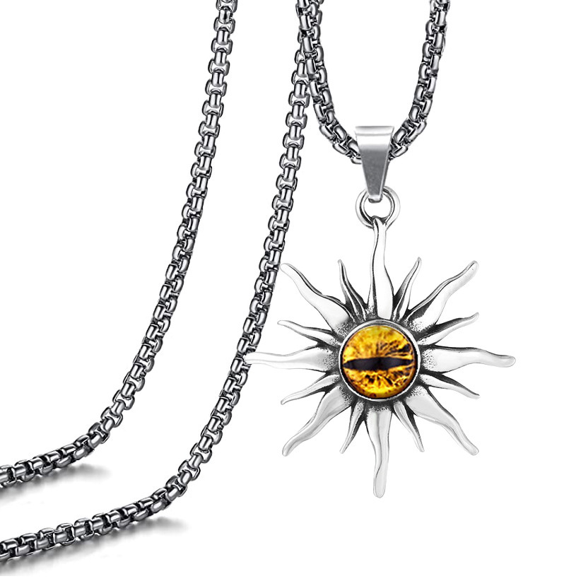 Chaîne en acier inoxydable "Sun Eye"