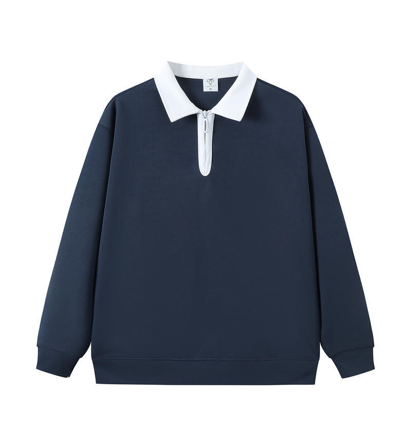 Zipper navy blue