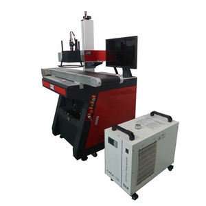 Máquina de marcado láser UV con sistema de posicionamiento visual CCD automático para piezas de plástico cargadores de teléfonos móviles producción en masa - Product Image 2