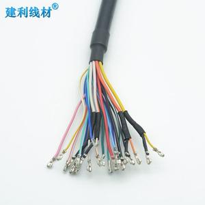 Pantalla multicanal personalizable de 27 pines Cable trasero de PVC para chaqueta Sistemas de salida de monitor de coche Cables de audio y video