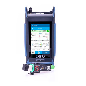 EXFO 1310/1550nm 34/32dB with Link Map and in Line Power Checker in Line Source VFL Functions All in One AXS-120 EXFO Mini OTDR - Product Image 3
