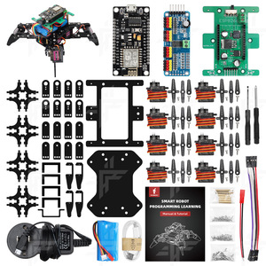 2024 Neues ESP8266 Quadruped Robot Kit DIY Maker Education Programmierung Spider Robot Kit