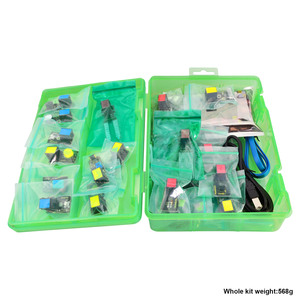 Kit de inicio del módulo de sensor Easy Plug con placa controladora de enchufe fácil para Arduino para proyectos educativos y de fabricantes