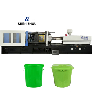 プラスチックバケツ1ltゴミ箱小型射出バルブインジェクター射出成形機 - Product Image 1