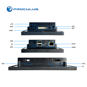 Proculus Android LCD-Bildschirm 7 Zoll hmi Lieferung Software WLAN-Bildschirm Android-Display-Modul mit Gehäuse - Product Image 6