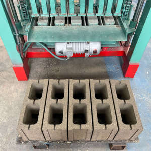 Automatische 4-35B manuelle Ziegel herstellungs maschinen Betonblock maschine Hohl vibrations komponenten-Motor form Sand zement - Product Image 3