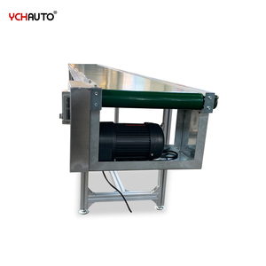 <strong>Automatic</strong> Green PVC Conveyor Belt <strong>System</strong> with Various Speed for <strong>Loading</strong> Unloading Box Carton Assembly Line