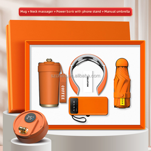 Ý tưởng sản phẩm mới xu hướng <span class=keywords><strong>2025</strong></span> Frosted Mug điện thoại đứng với ngân hàng điện cổ massager ô quà tặng của công ty - Product Image 6