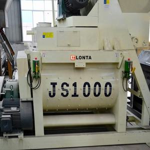 LONTA JS1000 1000L 1 kübik yard büyük elektrikli çimento harcı beton mikser sanayi 1000 litre kendini yükleme beton mikser makinesi