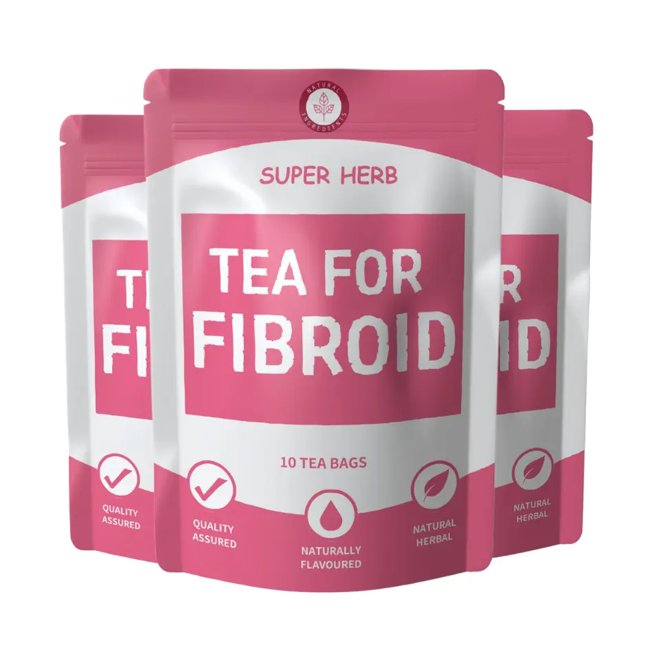 Teh kesuburan fibroid kualitas tinggi dengan ramuan untuk perawatan wanita