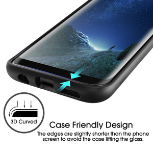 Trường hợp thân thiện 3D cong Tempered Glass bảo vệ màn hình cho S 25 24 23 22 21 20 siêu FE S10 S8 S9 cộng với Lưu ý 9 8 S7 S6 cạnh - Product Image 5