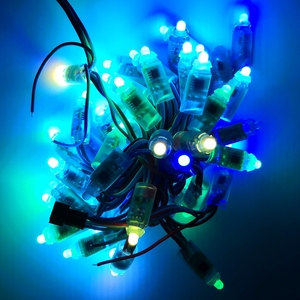 <span class=keywords><strong>Led</strong></span> RGB <span class=keywords><strong>pixel</strong></span> chuỗi ws2811 5V không thấm nước ngoài trời giáng sinh chiếu sáng IP68 50 cái Dimmable - Product Image 6