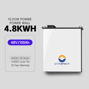 Lvtopsun 51.2V LiFePO4 Pin 300ah Solaire điện tường dễ dàng để di chuyển năng lượng mặt trời Pin Lithium Ion - Product Image 4