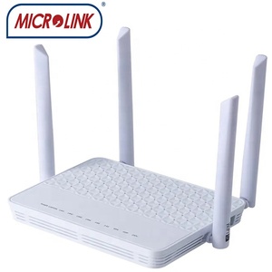 FTTH WIFI6 ONU XPON GPON 4GE + 4WIFI + 1CATV + 1VOIP + 1USB ONT 2.4G 5G Dual Band ONT 4x4 MIMO in fibra ottica Modem Wifi 6 GPON ONU