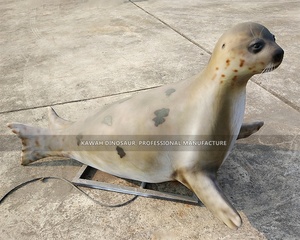 Yapay mors Animatronic mors heykeli özelleştirmek akvaryum mors modeli okyanus parkı - Product Image 5