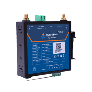 USR-G806s-EAU Industrial <strong>4G</strong> LTE Cellular VPN Router with RS485 Serial Port 10/100 Mbps WAN/LAN <strong>Ethernet</strong> Ports DIN-rail Mounting - Product Image 4