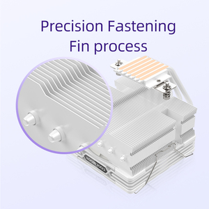 COOLMOON T600 Gaming PC CPU Kühler Lüfter 12cm 6 Kupfer rohr <span class=keywords><strong>PWM</strong></span> 4PIN ARGB <span class=keywords><strong>LED</strong></span> Computer CPU Kühler