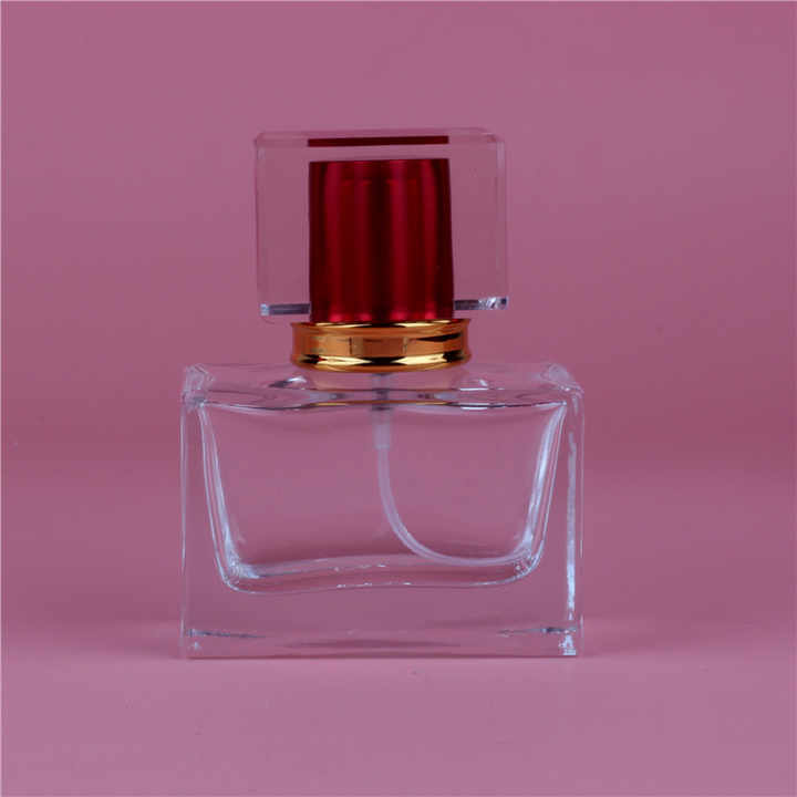 Botol Semprot Parfum Persegi 30 Ml, Botol Parfum 30 Ml Botol Kaca Buram Penjualan Langsung dari Pabrik