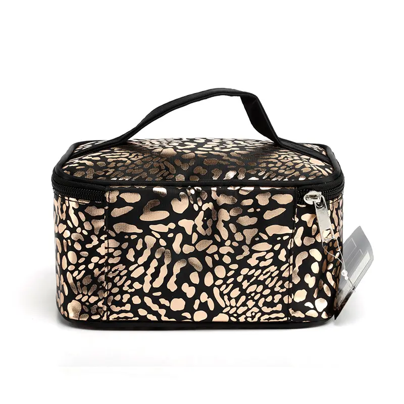 Borsa da donna con stampa leopardata,