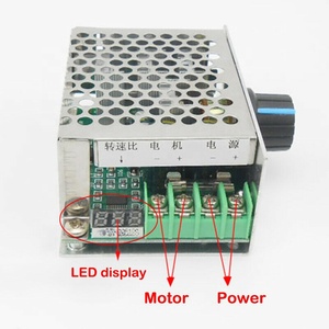 DC 6V-60V 30A PWM Controller di controllo della velocità del motore 24V 48V interruttore regolatore Display digitale modulo 0 ~ 100% schede Driver del motore - Product Image 5