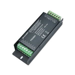 Euchips 5A 4 canali a tensione costante DMX RDM RGBW Decoder Dimmer Controller di illuminazione Dimmer per luce fontana a LED - Product Image 2