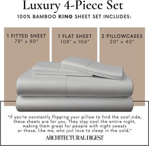 Cloudland Bamboo Comfort 300 Series <strong>Sheet</strong> Set Printed Organic Earth Bamboo <strong>Sheets</strong> Bamboo and Cotton <strong>Sheets</strong>