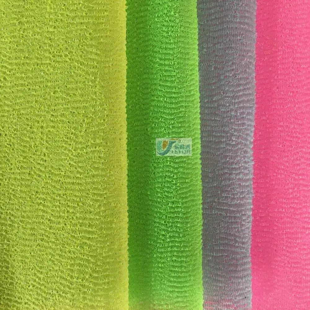 Hồng Vẻ Đẹp Da Vải Tẩy Tế Bào Chết Rửa Vải Ma Thuật Lột Nylon Nhật Bản Găng Tay Rửa Vải
