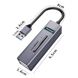 ตัวขยายด็อคตัวแยก USB ฮับ3.0ยูเอสบีแบบส่วนตัวตัวขยายผลิตภัณฑ์ใหม่ - Product Image 4