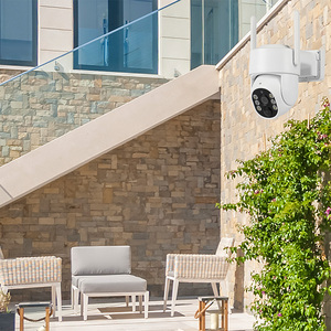 WiFi PTZ Câmera IP Solar Sem Fio Ao Ar Livre 4MP HD 1080P Night Vision Motion Detection CCTV Câmera Solar