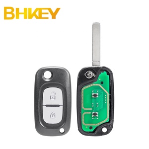 Renault Clio III Kangoo Master Modus Twingo için 2B 3B uzaktan araba anahtarı 433Mhz Mhz 61 Chip çip - Product Image 2