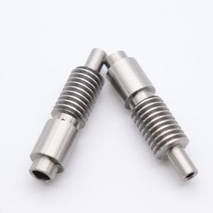 定制蜗杆轴套件，带混合材料蜗轮，适用于建筑行业的机械需求 - Product Image 5