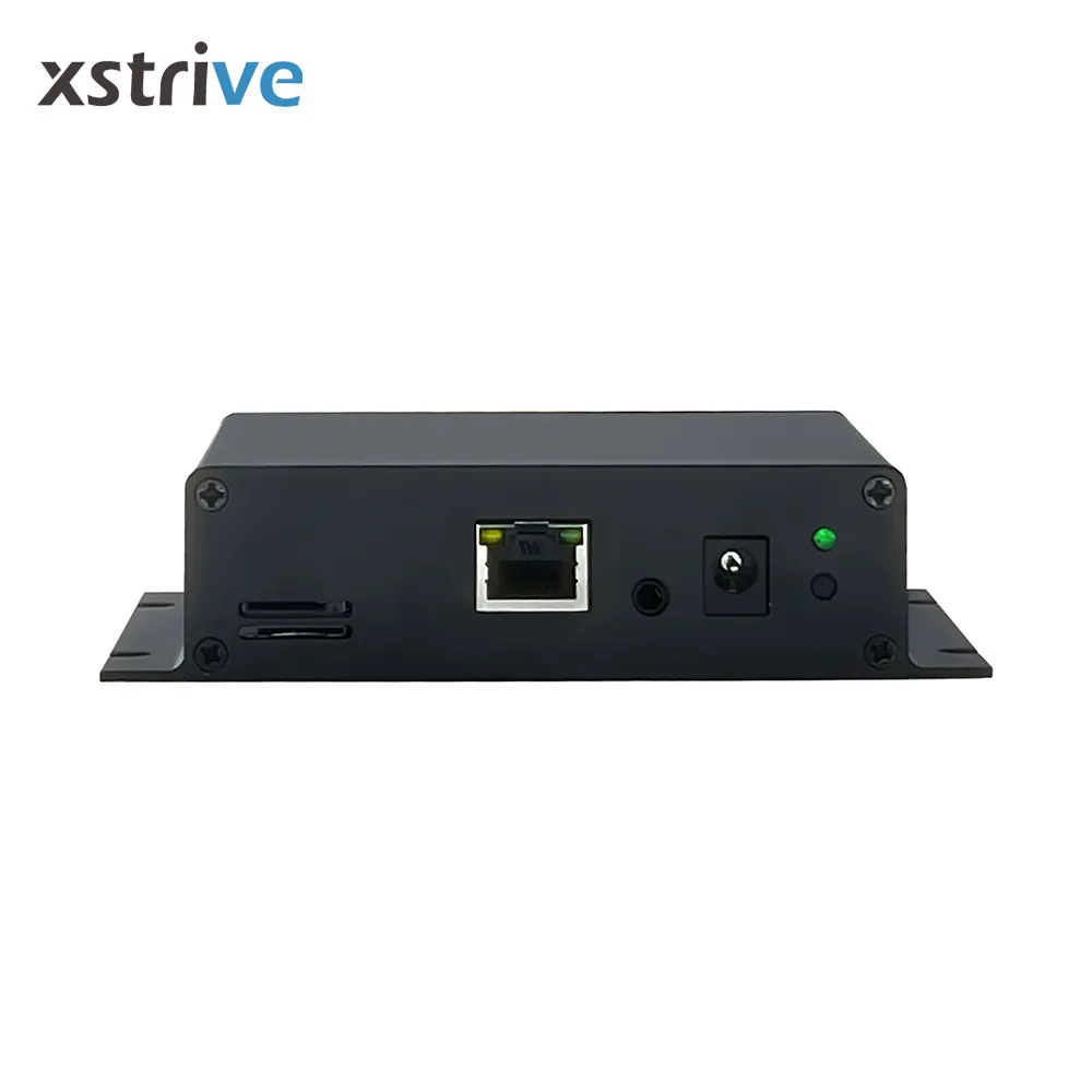 XSTRIVE 3.5mm audio input to IP network audio streaming audio encoder