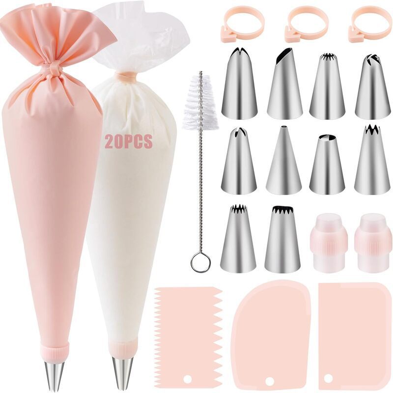 ชุด40ชิ้นสีชมพู