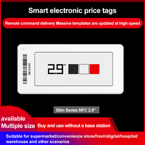 Programma esl 2.9 pollici personalizzato NFC nuovo arrivo migliori prezzi Display schermo Tag cartellino del prezzo elettronico esl kit per supermercato - Product Image 3