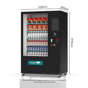 High Quality Euro Currency <strong>Vending</strong> <strong>Machine</strong> Customization Small Qr Code Payment Europe <strong>Vending</strong> <strong>Machine</strong> for Drinks and Snacks - Product Image 6