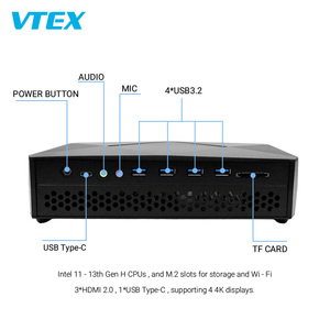 Hochleistungs-12-GB-Mini-PC I7 / I9 RTX3060 DDR5 WiFi 6 BT5.2 Win11 Linux-Computer Multi-OS Compact Office Gaming Rig Mini-PC - Product Image 3