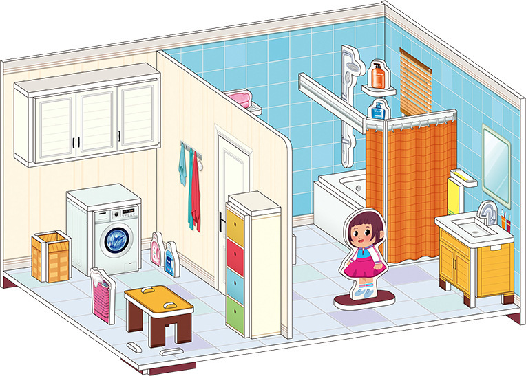 1891-K Good Baby Bathroom