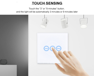 Interruttore della luce della lampada a controllo del tempo con Timer da parete Smart Touch - Product Image 5