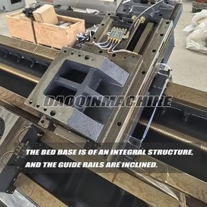 T60 Precision Metal 500mm Slant Bed <strong>CNC</strong> <strong>Lathe</strong> <strong>2</strong>-<strong>Axis</strong> 220V 220V Fanuc GSK <strong>Control</strong> Medium Duty Inclined Processing <strong>Lathe</strong> - Product Image 3