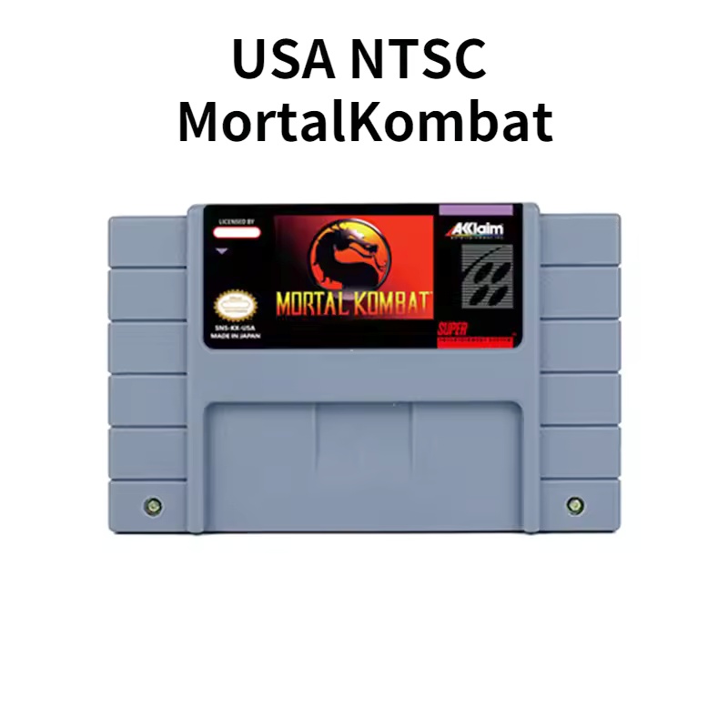สีเทาสำหรับ Mortal Kombat เวอร์ชันสหรัฐอเมริกา