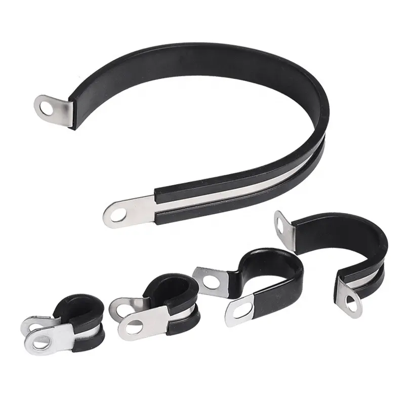 Rubber Lined P Clips Rubber Pipe Clamps R Types Of Hose Clamps Quick Locking Pipe Clamp