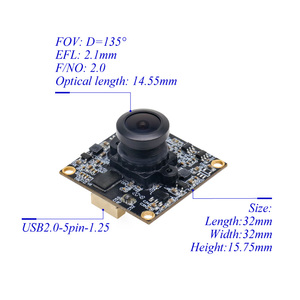 โมดูลกล้อง USB โฟกัสมุมกว้าง,Full HD 2MP 30fps Omnivision OV2718สำหรับกล้องอัจฉริยะในบ้าน - Product Image 3