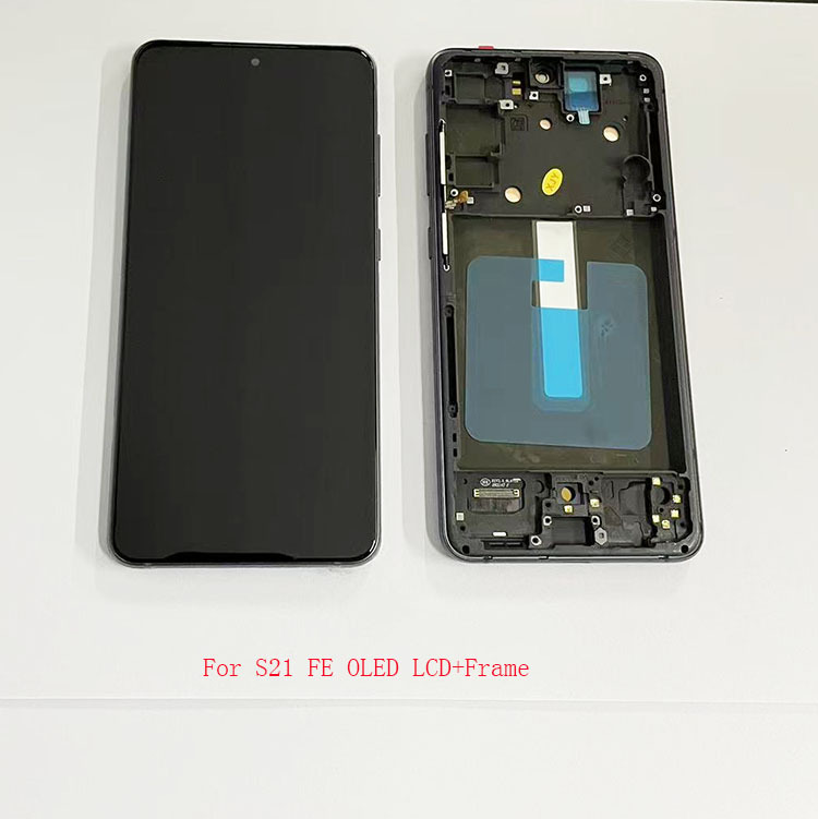 FE Oled Lcd de S21 con el Marco