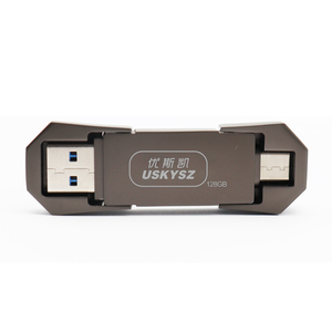 Customized USB3.2 Solid State High Speed Large Capacity Pendrive USB <strong>A</strong>+USB <strong>C</strong> 128GB 256GB 512GB 1TB 2TB Metal USB <strong>Flash</strong> Drive - Product Image 2